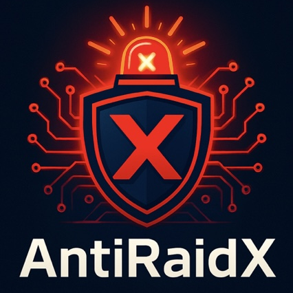 AntiRaidX Logo